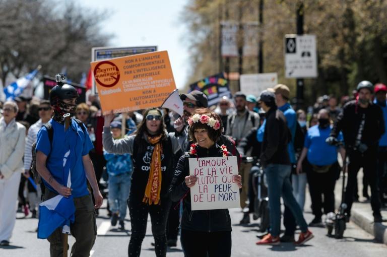 Manifestations anti-confinement